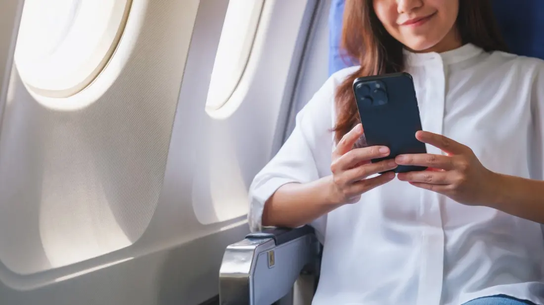 Dropped your phone down the plane seat gap? Don't fish for it yourself