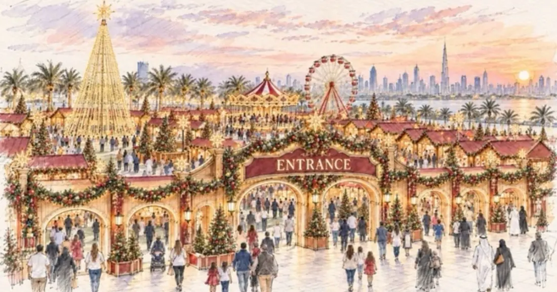 Dubai's waterfront is getting a European-style winter festival this December