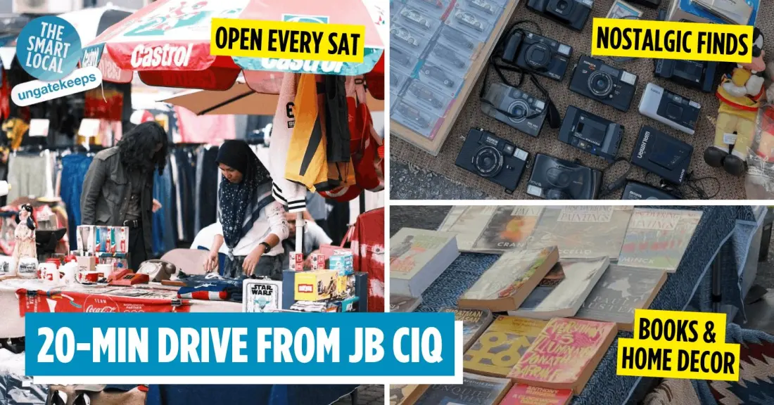 Pasar Pagi JB: Johor Bahru's Saturday Morning Flea Market With 120+ Vintage Stalls