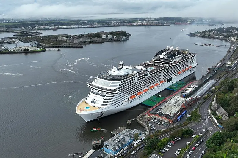 Cork Wraps a 160,000-Passenger Cruise Season as MSC Virtuosa Sails In