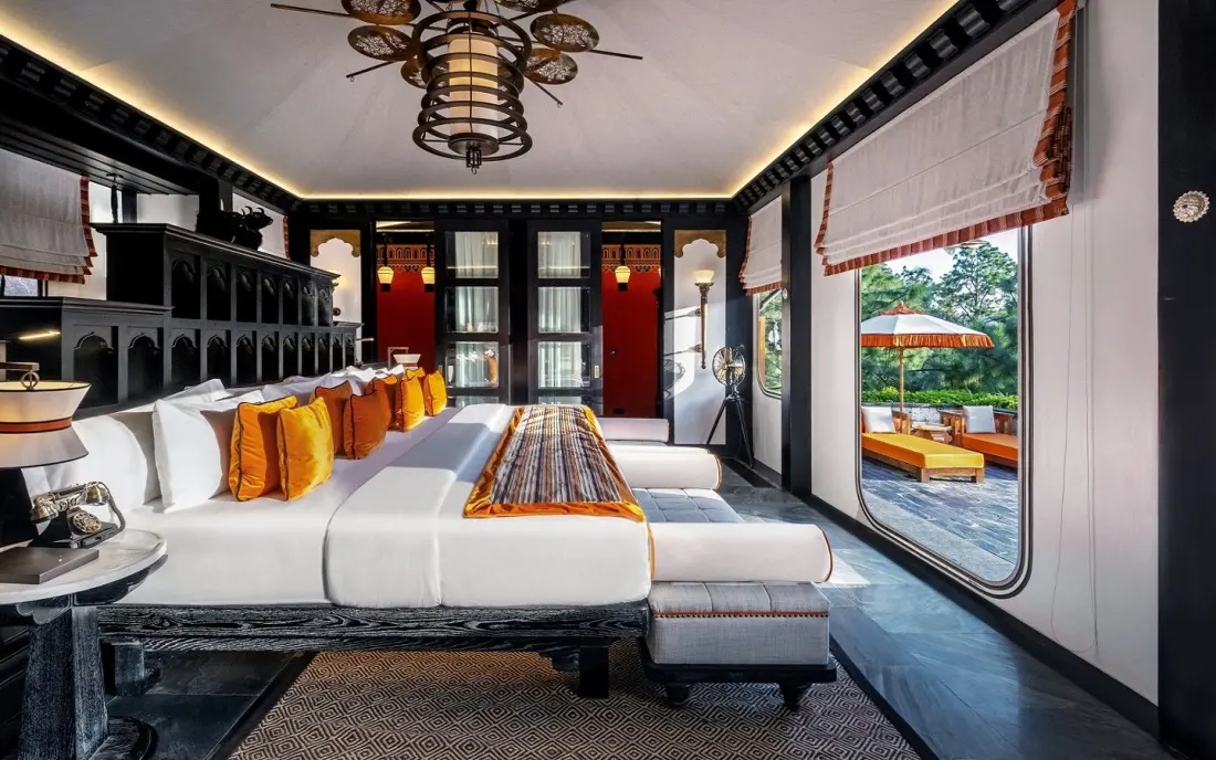 Bill Bensley brings Bhutan's first luxury tented villas to the Mo Chhu River