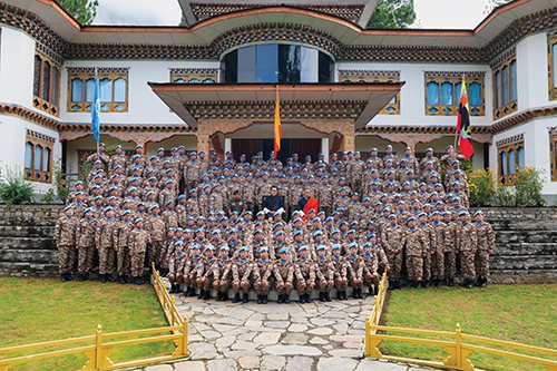 Bhutan Sends Its Fifth UN Peacekeeping Contingent to the Central African Republic