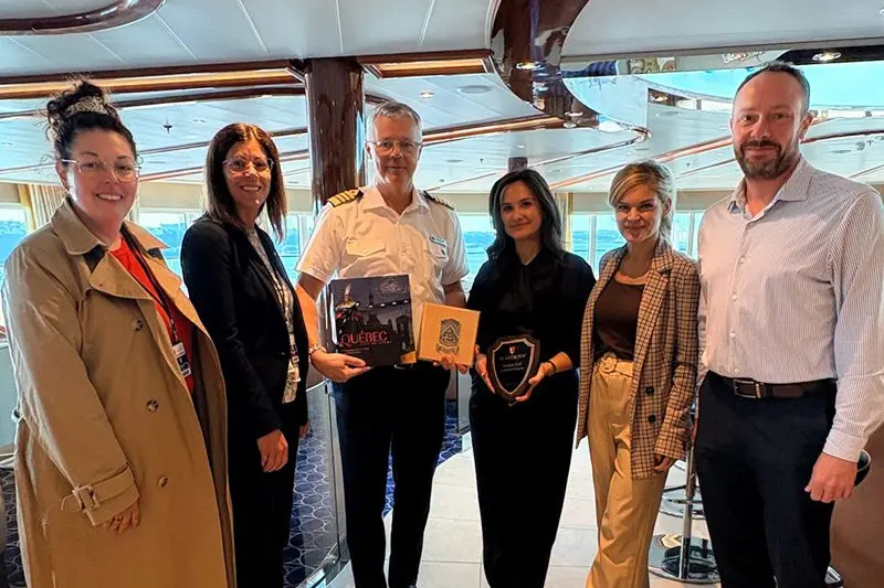Seabourn Ovation Makes First Quebec City Call as Fall Cruise Season Hits Full Swing