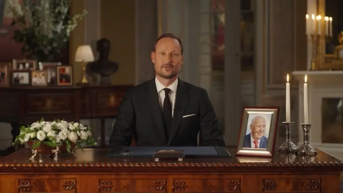 King Haakon Speaks to Norway for the First Time After King Harald's Death