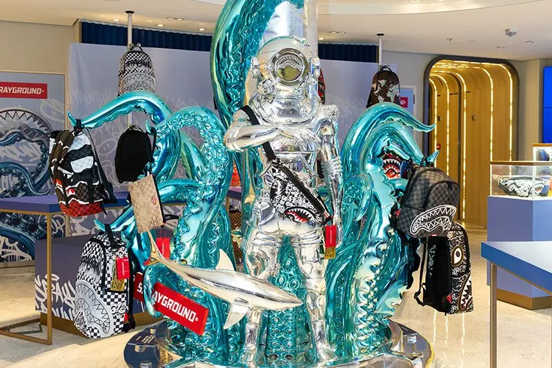 Sprayground Brings Streetwear Pop-Up Aboard P&O Cruises' Arvia