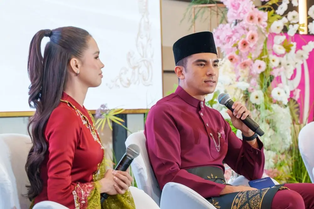Bella Astillah and Syed Saddiq throw open their wedding to the public with 'Kenduri Rakyat' receptions in Muar and Kota Kinabalu