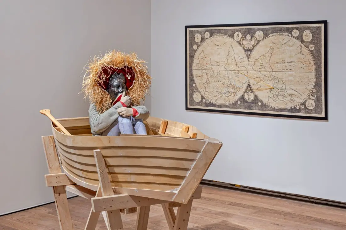 Porcelain punching bags and scented tents: Toronto's Gardiner Museum gets a bold new ceramics show