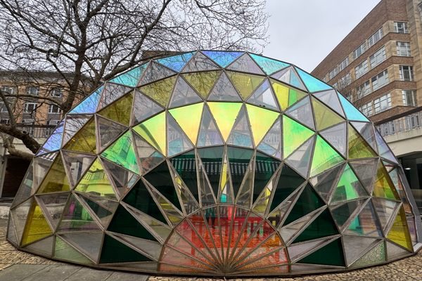 Bristol's Palm Temple: A Stained-Glass Dome That Rings for Extinct Species