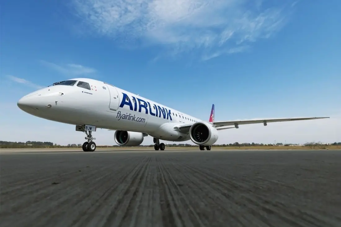 Airlink Joburg–Cape Town flight aborts take-off after tyre burst on the runway