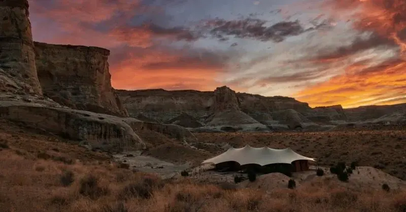 Wilderness, but with heated floors: the new era of luxury camping