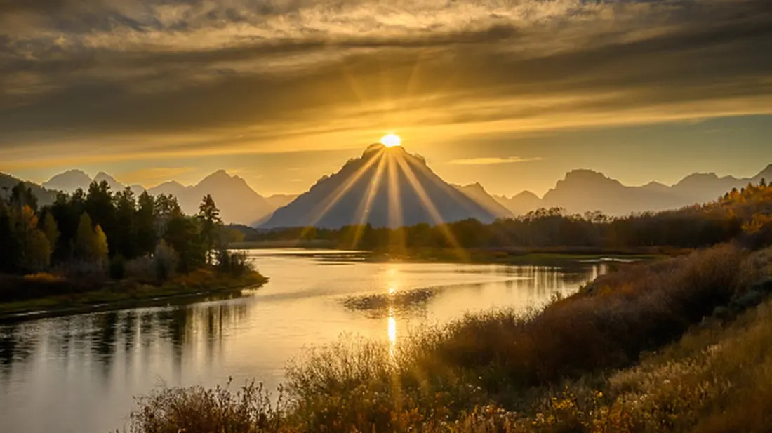 Grand Teton's Best Views: Barns, Mirrored Rivers and a 100-Foot Waterfall