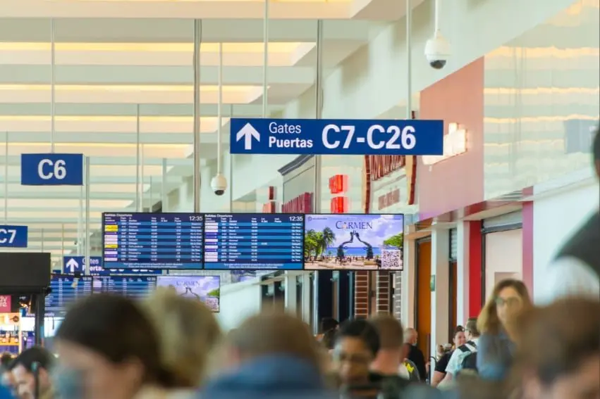 Cancún airport's international passenger numbers are sliding — and August was the worst month yet
