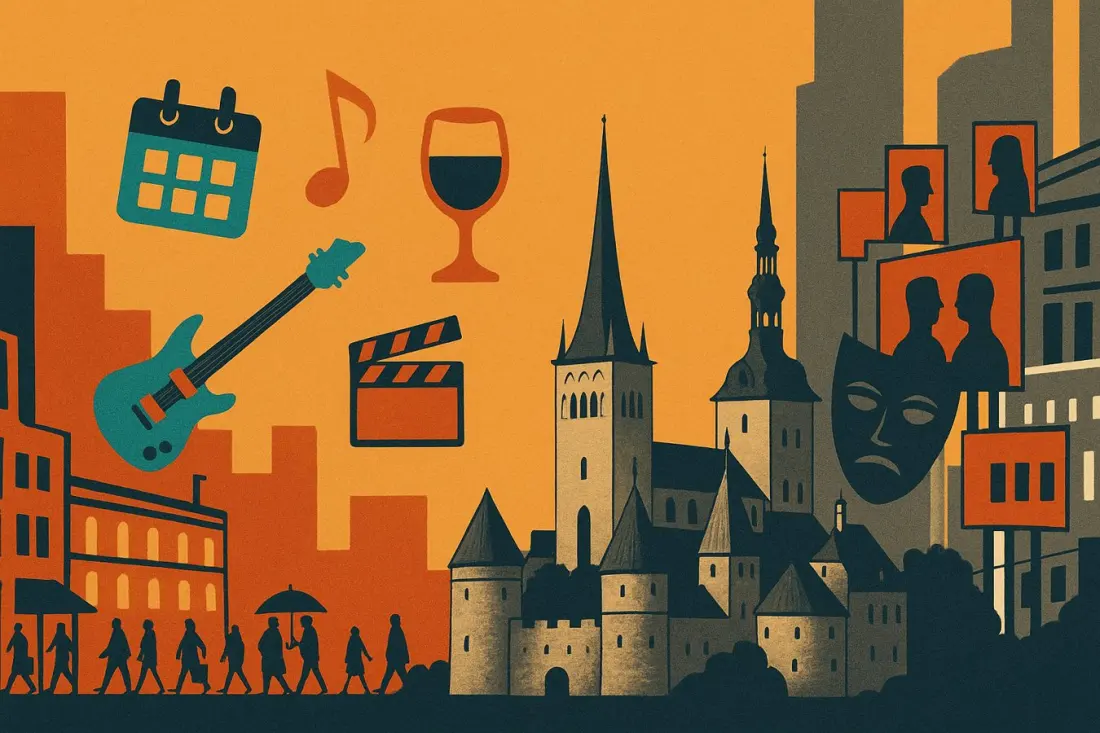 Tallinn this week: pickles, sauna, metal and a morning sail