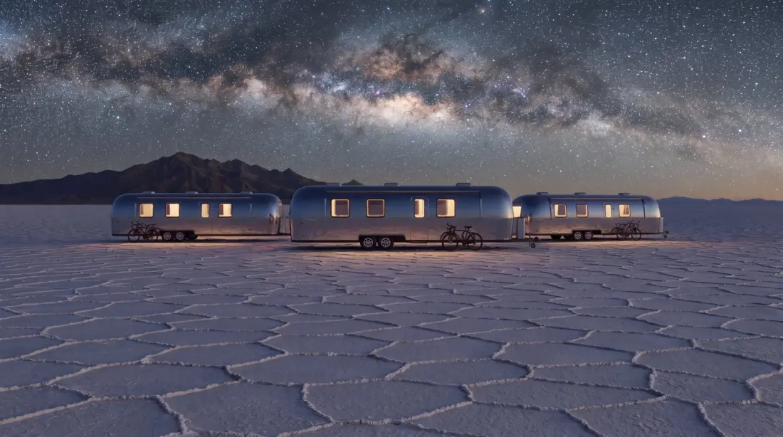 Airstream glamping comes to Bolivia's Salar de Uyuni in 2027
