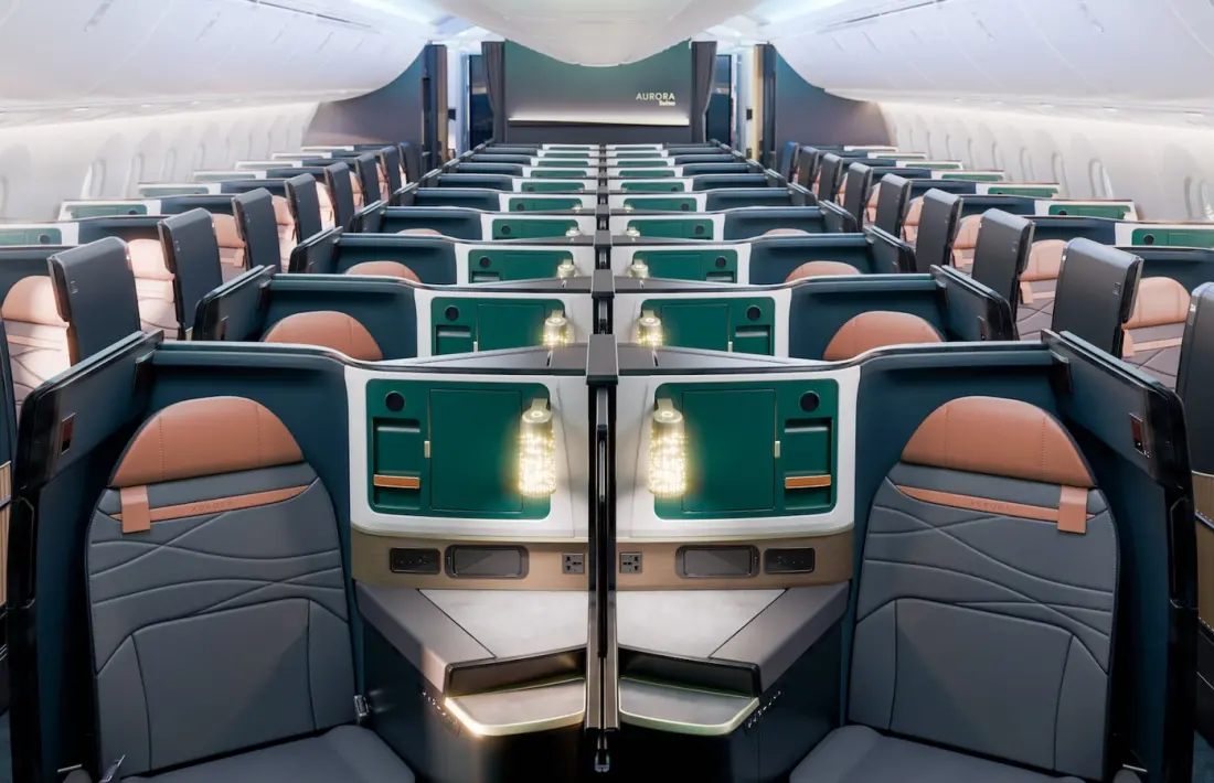 Alaska Airlines goes premium: lie-flat domestic suites, new business class and three new lounges by 2028