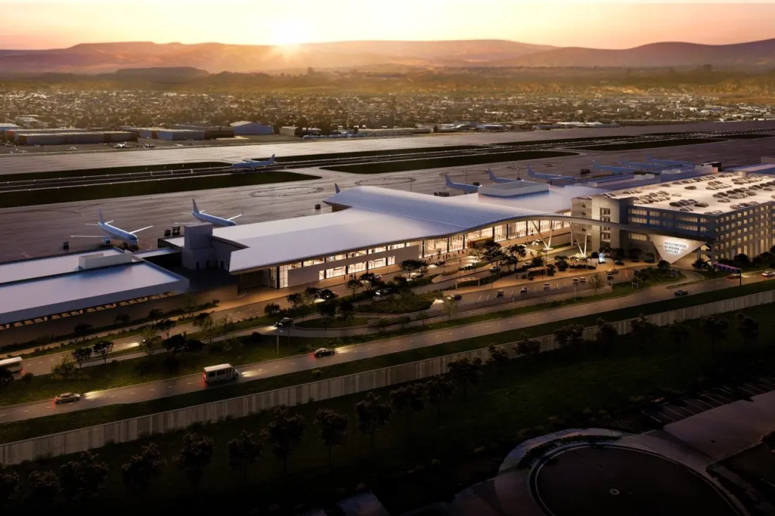 Burbank's new $1.3 billion terminal opens - and you still get to walk on the tarmac