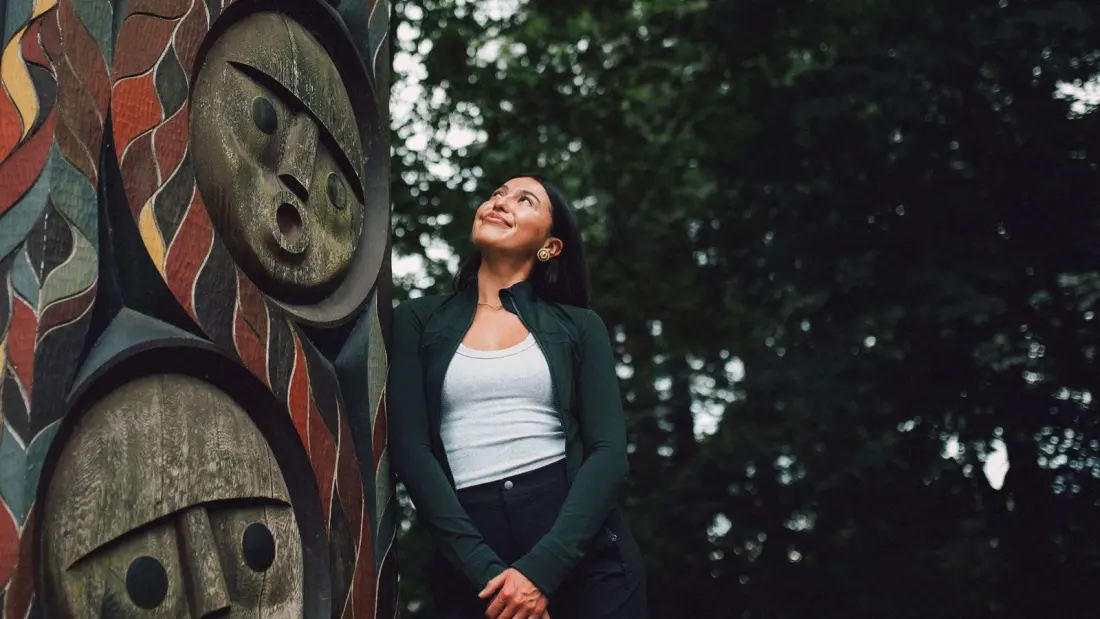 On Whistler's Lost Lake Trail, a young Squamish guide is redefining Indigenous tourism