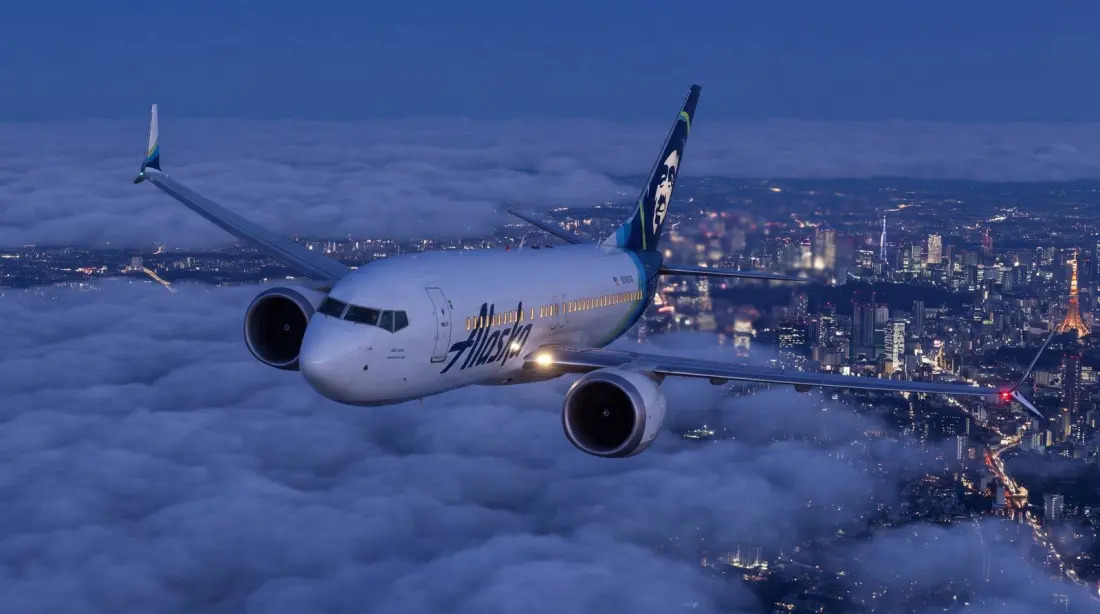 Alaska Airlines Plans Anchorage–Tokyo Nonstops on a 737 MAX 8 From May 2027