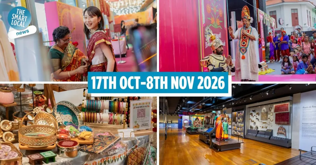 Free Sarees, Biryani Workshops & Night Dances: Deepavali Open House 2026 at Singapore's Indian Heritage Centre