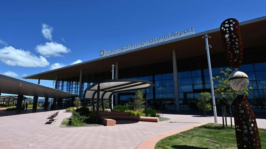 Sydney's second airport is finally open — and it flies around the clock