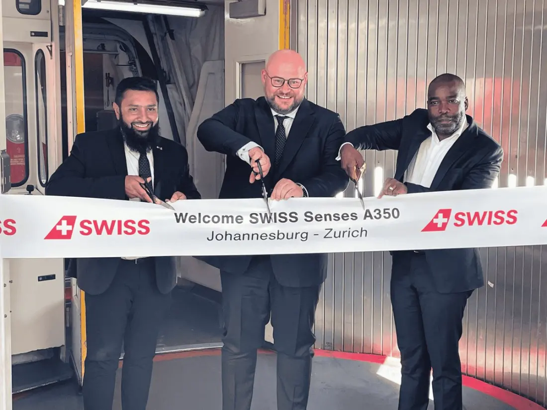 SWISS Debuts Its New Senses Cabins on the Zurich–Johannesburg Route