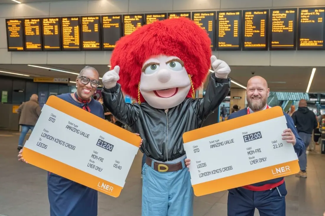 LNER rolls out £12 London–Leeds train fares — £8 with a railcard