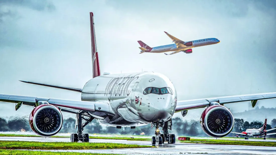 A Virgin Atlantic A350 Just Flew the Colts to London — Here's Why NFL Charters Use Stansted