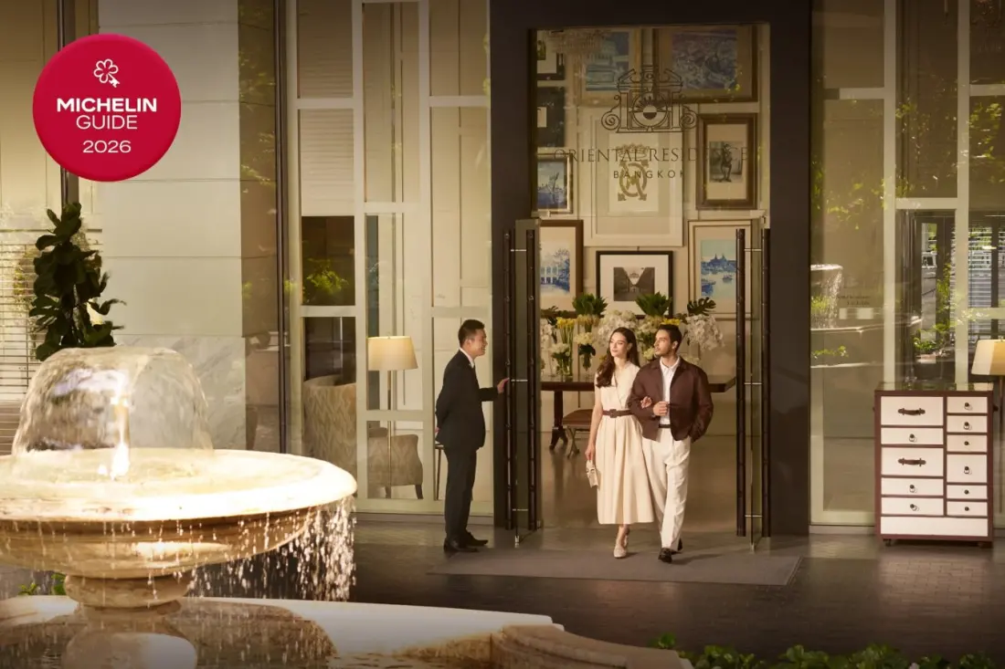 Oriental Residence Bangkok Lands a Third Straight MICHELIN Key