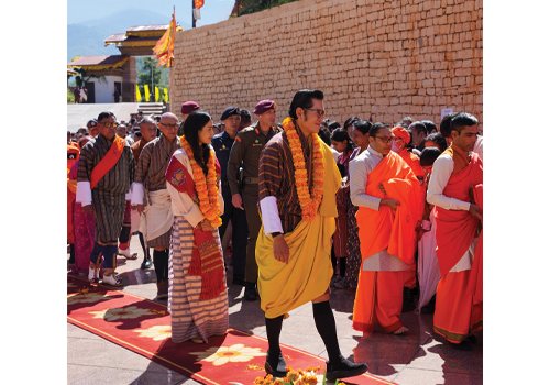 Dashain in Thimphu: Bhutan's Royals Join the Hindu Community for Tika and Blessings