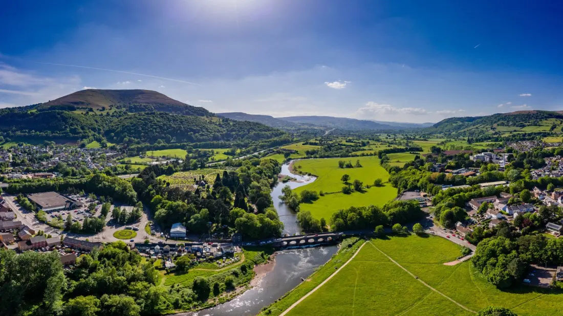 Abergavenny: Wales' medieval food town with a national park on its doorstep
