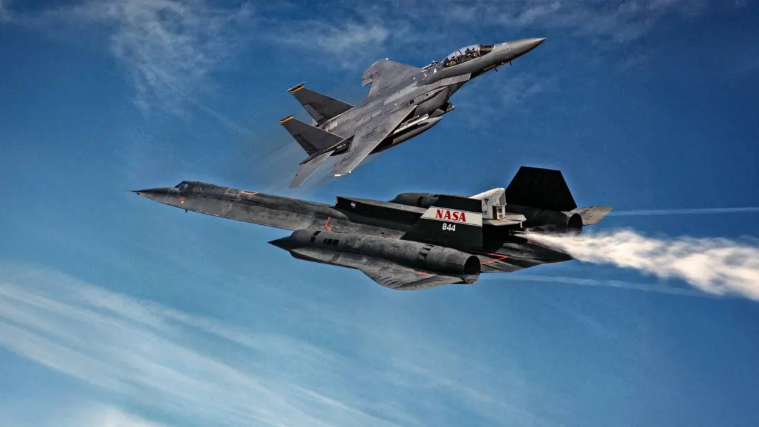 When the SR-71 Blackbird Played Bait: Inside the F-15's 'Eagle Bait' Missions Over Nevada