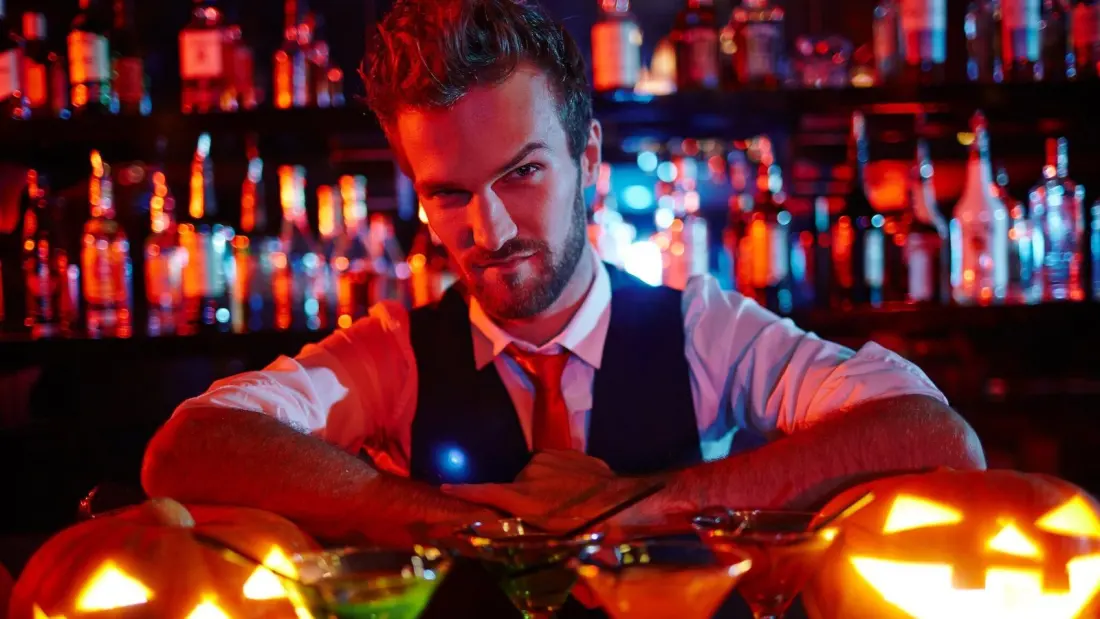 Calgary's Halloween bar pop-up: 90 minutes of spooky games, drinks and photo ops at The Nightmare Bar