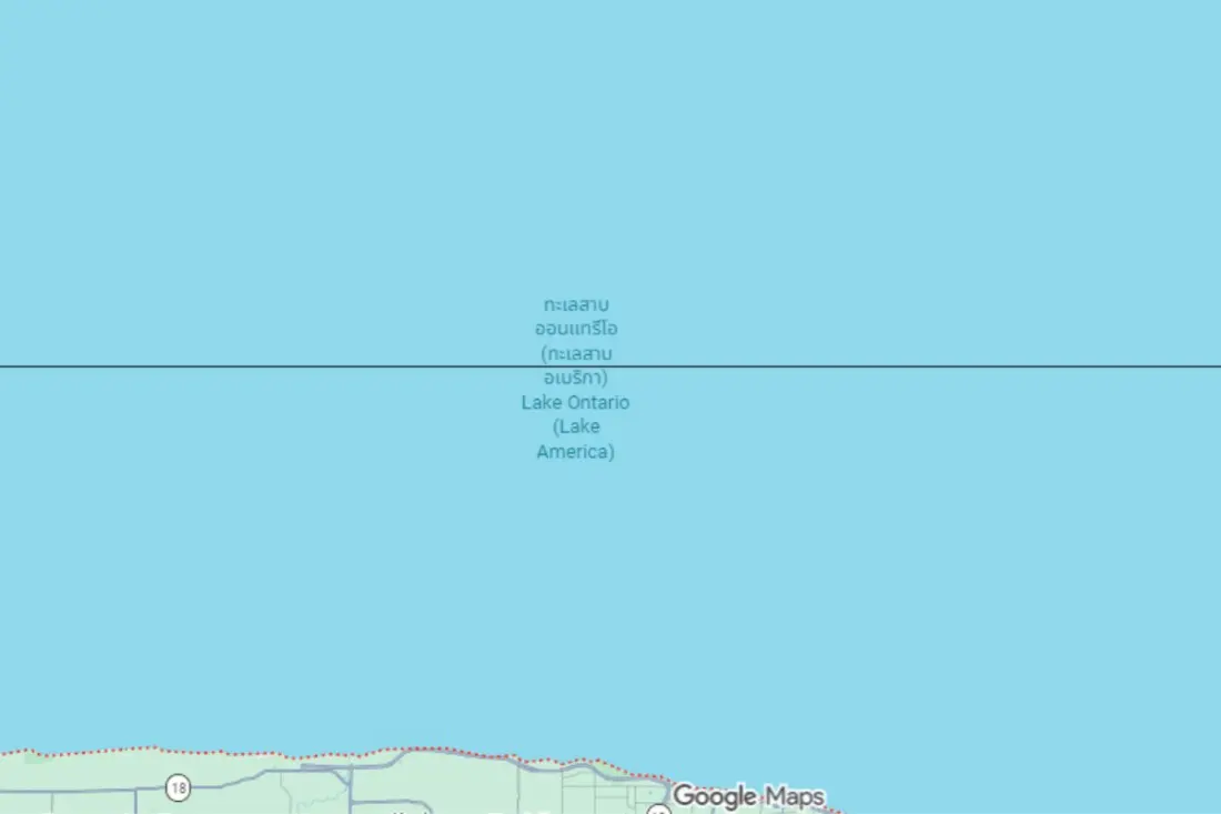 Google Maps now shows 'Lake America' — but only if you're in the US