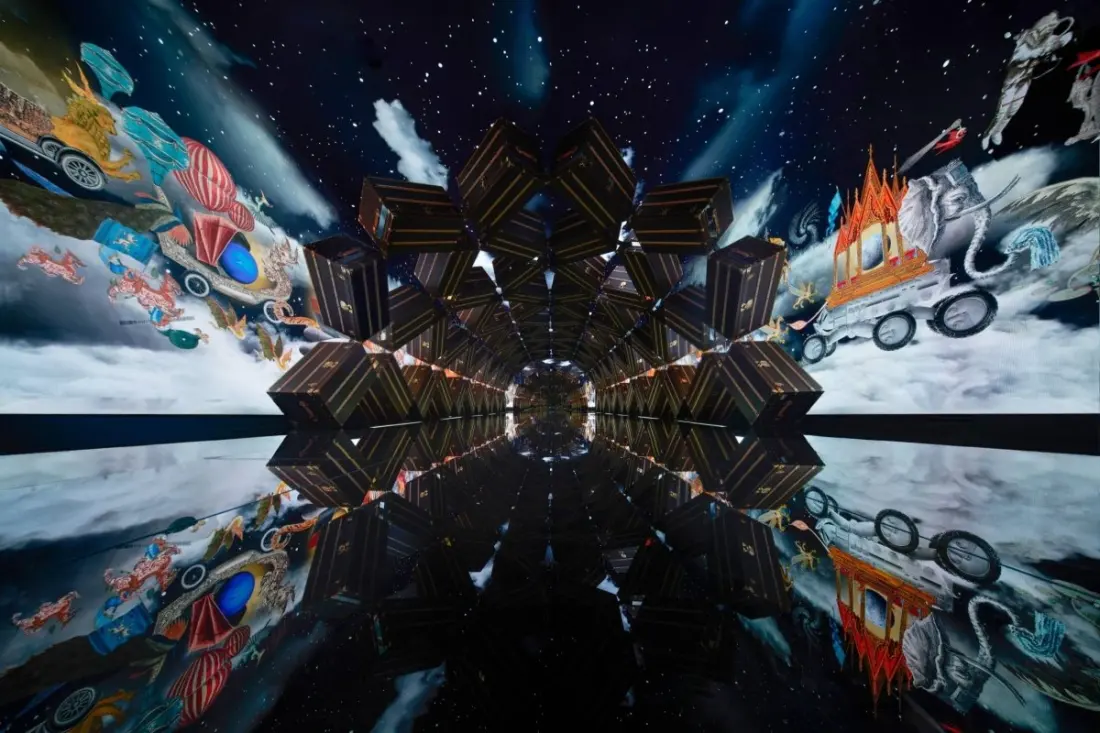 LV The Place Bangkok gets a new look: Thai artists take over the Trunkscape