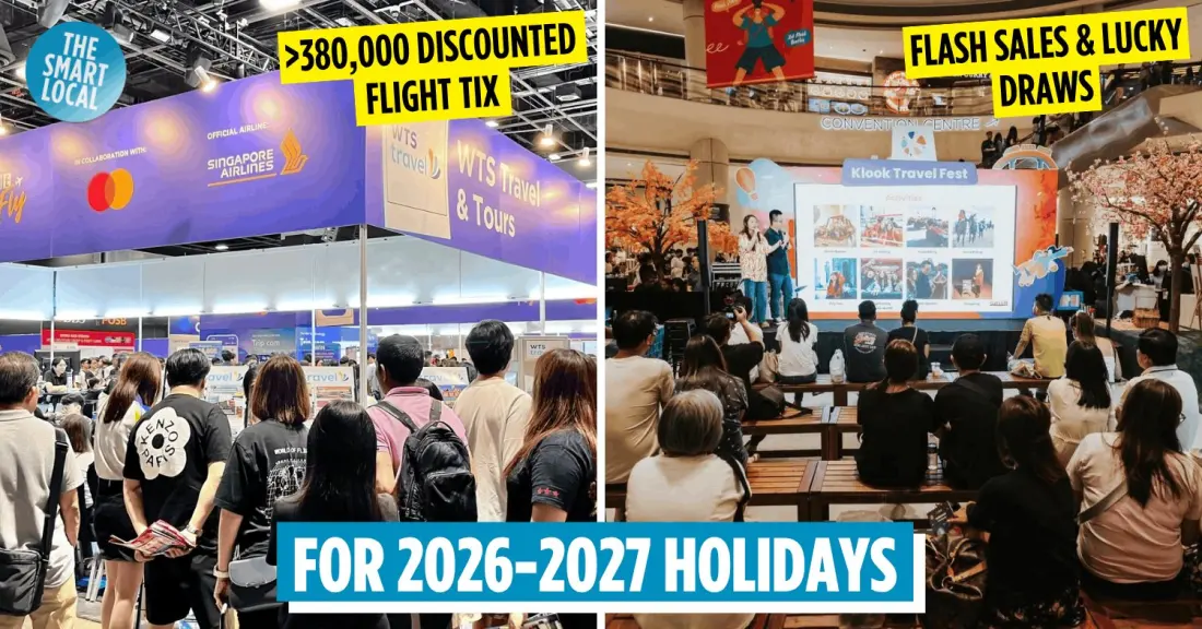 Singapore's Travel Fair Season: Klook, Singapore Airlines and NATAS Deals to Diary