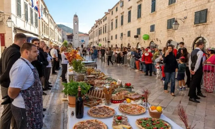 Dubrovnik's Stradun became a 170-metre dinner table — and raised €20,000 for charity