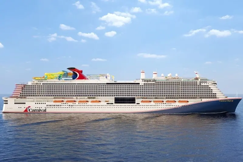 Carnival Tropicale Sets Its Maiden Season: Galveston Sailings From April 2028