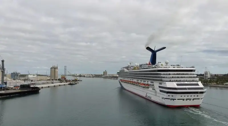Carnival Freedom Gets a New Funnel in Marseille Drydock Ahead of Med and Bahamas Return