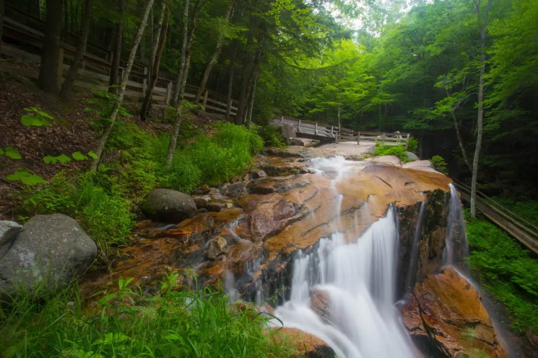 Flume Gorge: New Hampshire's 800-Foot Slot Canyon Walk