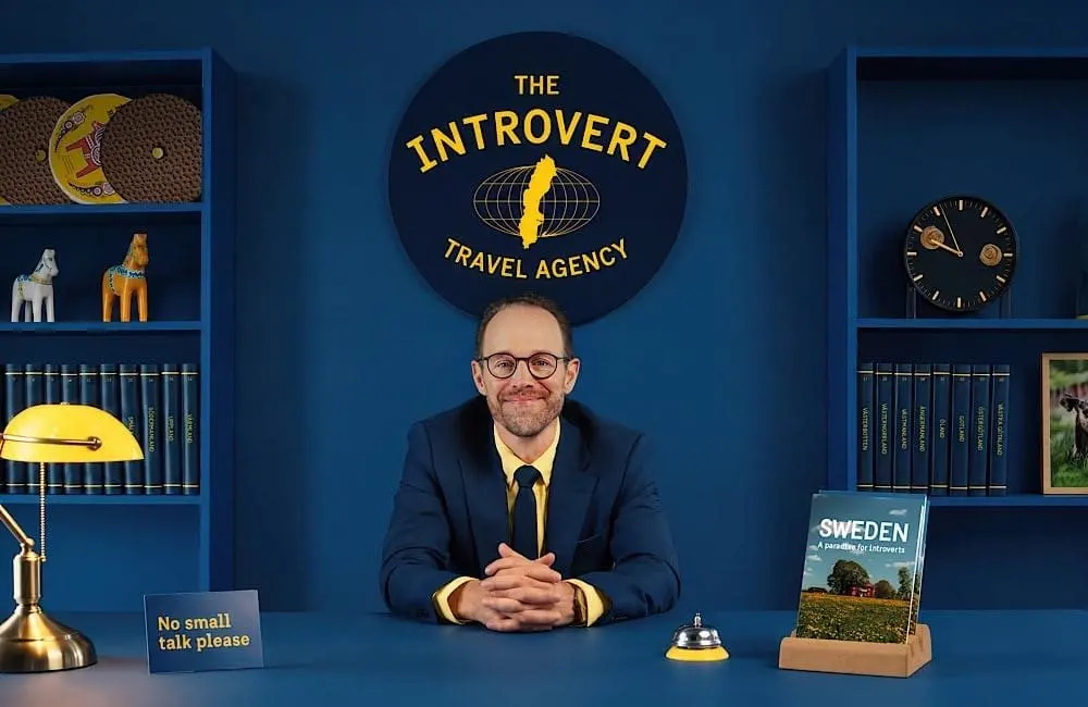 Sweden has opened a travel agency for people who'd rather not talk to anyone