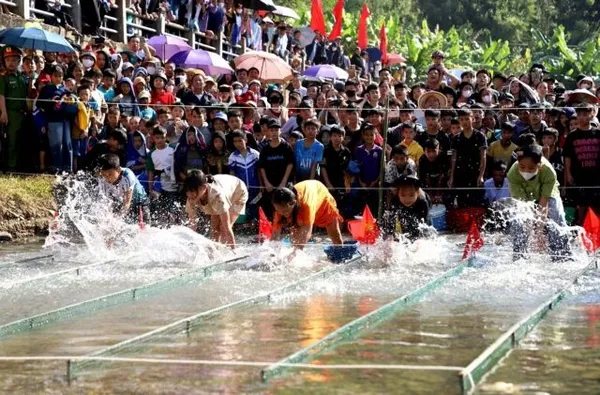 Catch a carp with your bare hands at Tuyên Quang's Fish Festival this October
