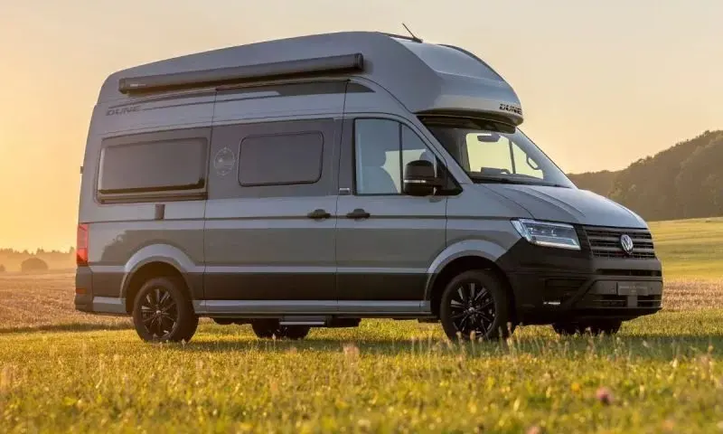 Volkswagen's new Grand California Dune is the camper van for going further off the grid