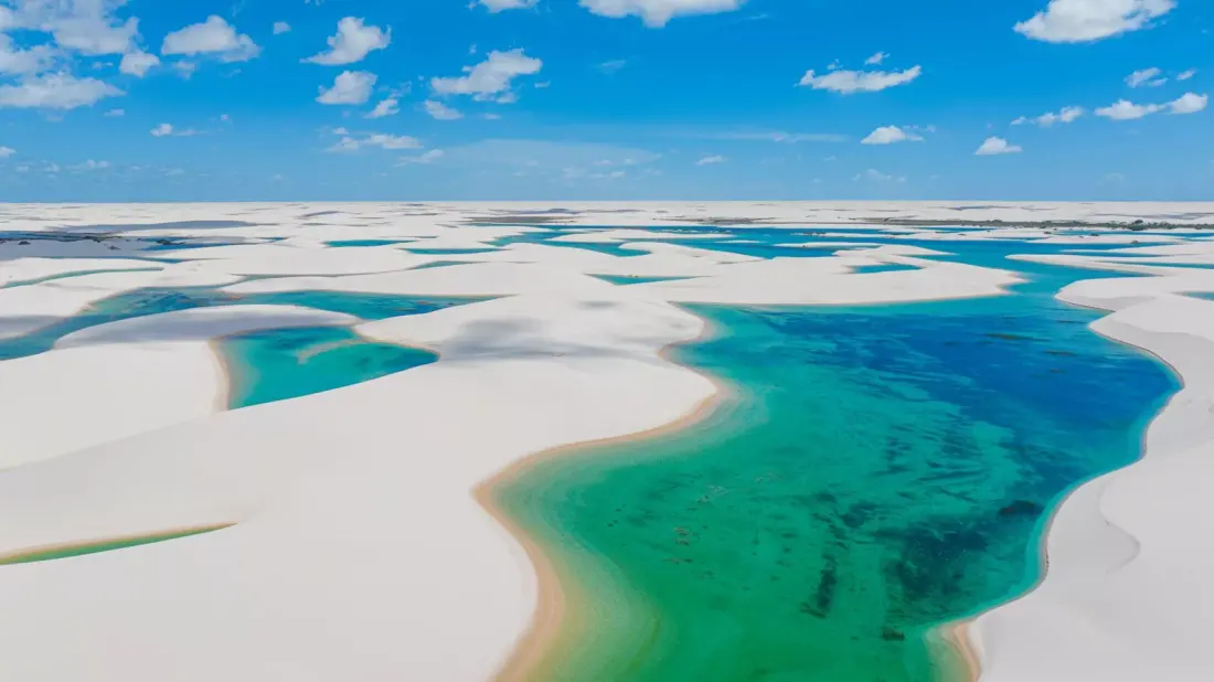 Lençóis Maranhenses: the Brazilian 'desert' that floods with freshwater lagoons