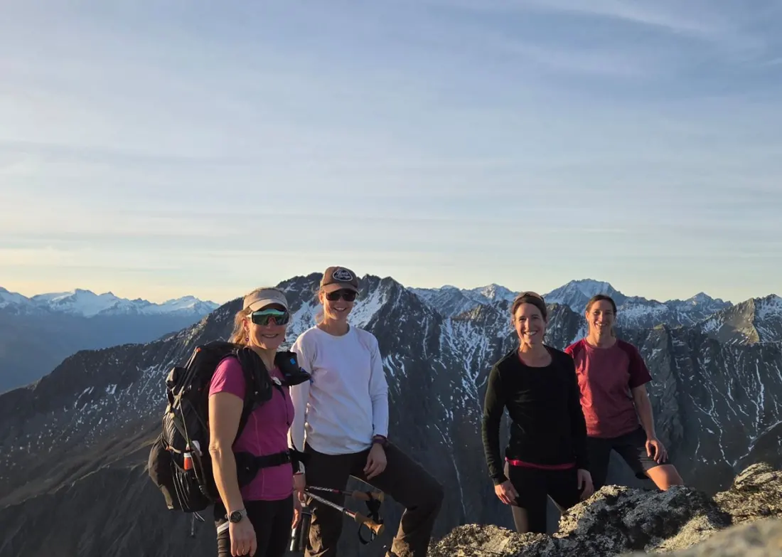 Readers' weekends out: Black Peak summits, hut overnights and young trampers in New Zealand