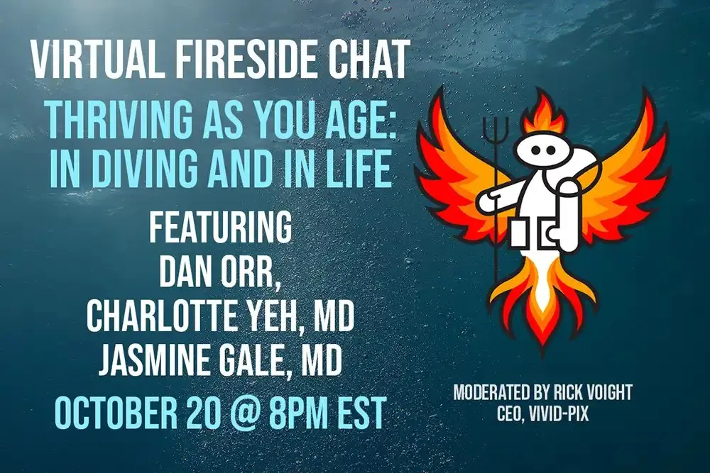 Diving into older age: East Coast Divers hosts virtual chat on staying active underwater