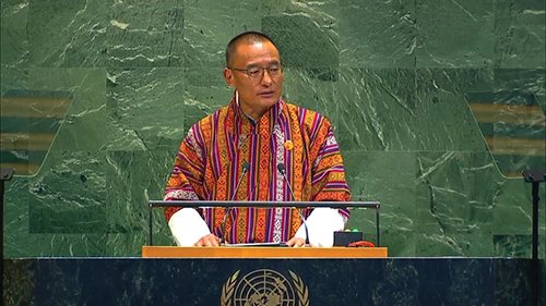 Bhutan's PM takes its carbon-negative message to the UN — and why eco-minded travellers should care