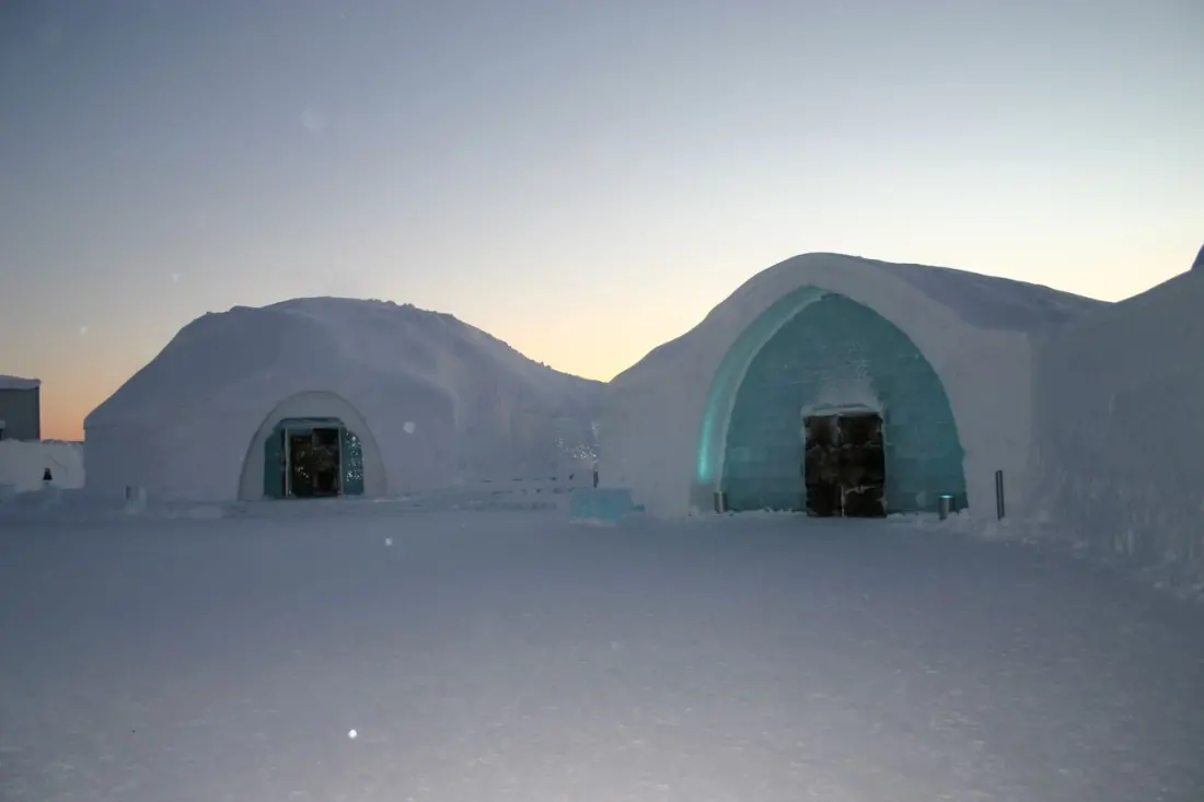 Sweden's ICEHOTEL Melts Every Spring — Then Gets Rebuilt From the River