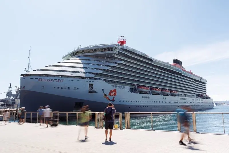 Hurricane Trudy Reroutes Virgin's Brilliant Lady to San Francisco Instead of Cabo