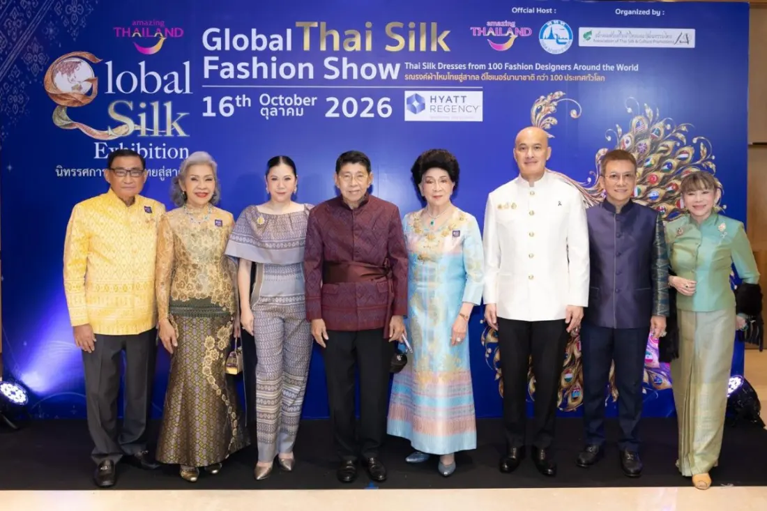 Six designers, one fabric: Thai silk goes global in Bangkok showcase