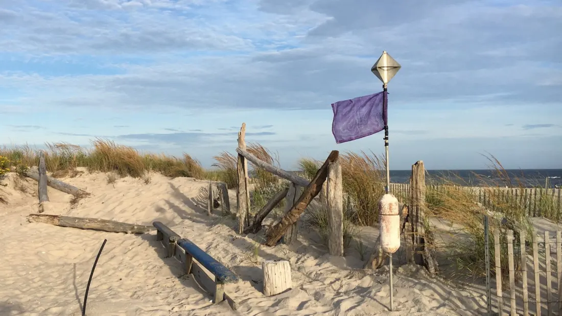 Purple Flag On The Beach? Here's What It's Warning You About